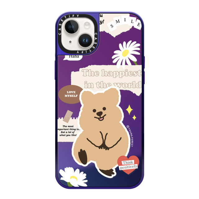 YOUNG FOREST x CASETiFY iPhone 14 Plus Case Animal,Cartoon Purple Disco on Purple ミラーケース MagSafe対応 Happiest KKOTKA in the world Mother's Day YOUNG FOREST x CASETiFY iPhone 14 Plus Case Animal,Cartoon Purple Disco on Purple ミラーケース MagSafe対応 Happiest KKOTKA in the world Mother's Day