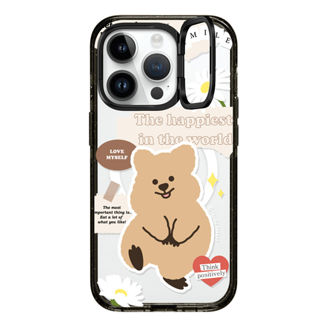 YOUNG FOREST x CASETiFY iPhone 14 Pro Case Black インパクトリングスタンドケース MagSafe対応 Happiest KKOTKA in the world YOUNG FOREST x CASETiFY iPhone 14 Pro Case Black インパクトリングスタンドケース MagSafe対応 Happiest KKOTKA in the world