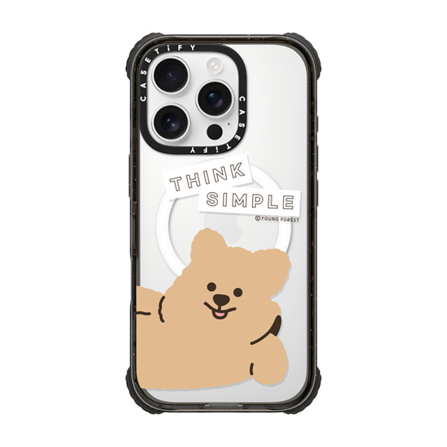 YOUNG FOREST x CASETiFY iPhone 16 Pro Case Black ウルトラ インパクトケース MagSafe 対応 Think simple KKOTKA Mother's Day YOUNG FOREST x CASETiFY iPhone 16 Pro Case Black ウルトラ インパクトケース MagSafe 対応 Think simple KKOTKA Mother's Day