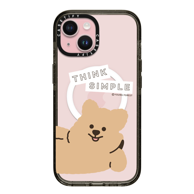 YOUNG FOREST x CASETiFY iPhone 15 Case Black Impact Case MagSafe Compatible Think simple KKOTKA Mother's Day YOUNG FOREST x CASETiFY iPhone 15 Case Black Impact Case MagSafe Compatible Think simple KKOTKA Mother's Day