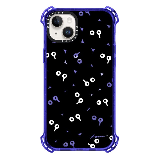 Ryuji Kamiyama x CASETiFY iPhone 14 Plus Case Cartoon,Pattern Peri Purple バウンスケース Ratface Phone cases Back to School Ryuji Kamiyama x CASETiFY iPhone 14 Plus Case Cartoon,Pattern Peri Purple バウンスケース Ratface Phone cases Back to School