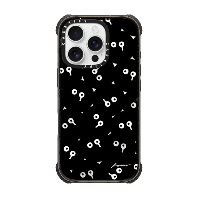 Ryuji Kamiyama x CASETiFY iPhone 16 Pro Case Cartoon,Pattern Black ウルトラ インパクトケース MagSafe 対応 Ratface Phone cases Back to School Ryuji Kamiyama x CASETiFY iPhone 16 Pro Case Cartoon,Pattern Black ウルトラ インパクトケース MagSafe 対応 Ratface Phone cases Back to School