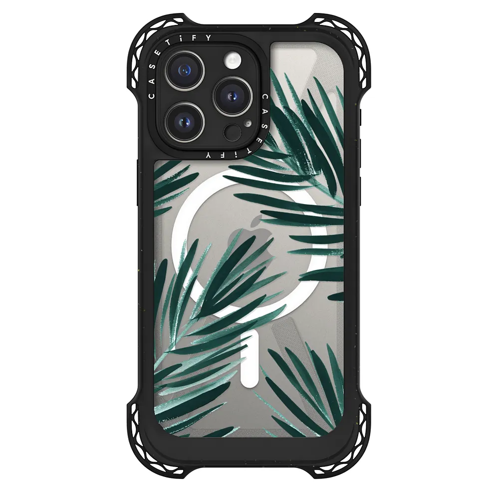 Ultra Clear Case & Nature Stickers (10 Pack) iPhone x Case