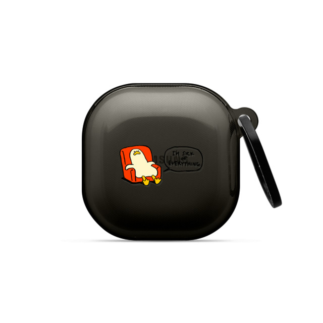SSEBONG x CASETiFY Galaxy Buds2 Pro Black インパクトケース Melting duck Father's Day SSEBONG x CASETiFY Galaxy Buds2 Pro Black インパクトケース Melting duck Father's Day