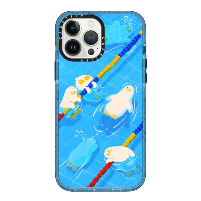 SSEBONG x CASETiFY iPhone 13 Pro Max Case Animal,Cartoon ベイビーブルー Impact Case POOL time Mother's Day SSEBONG x CASETiFY iPhone 13 Pro Max Case Animal,Cartoon ベイビーブルー Impact Case POOL time Mother's Day