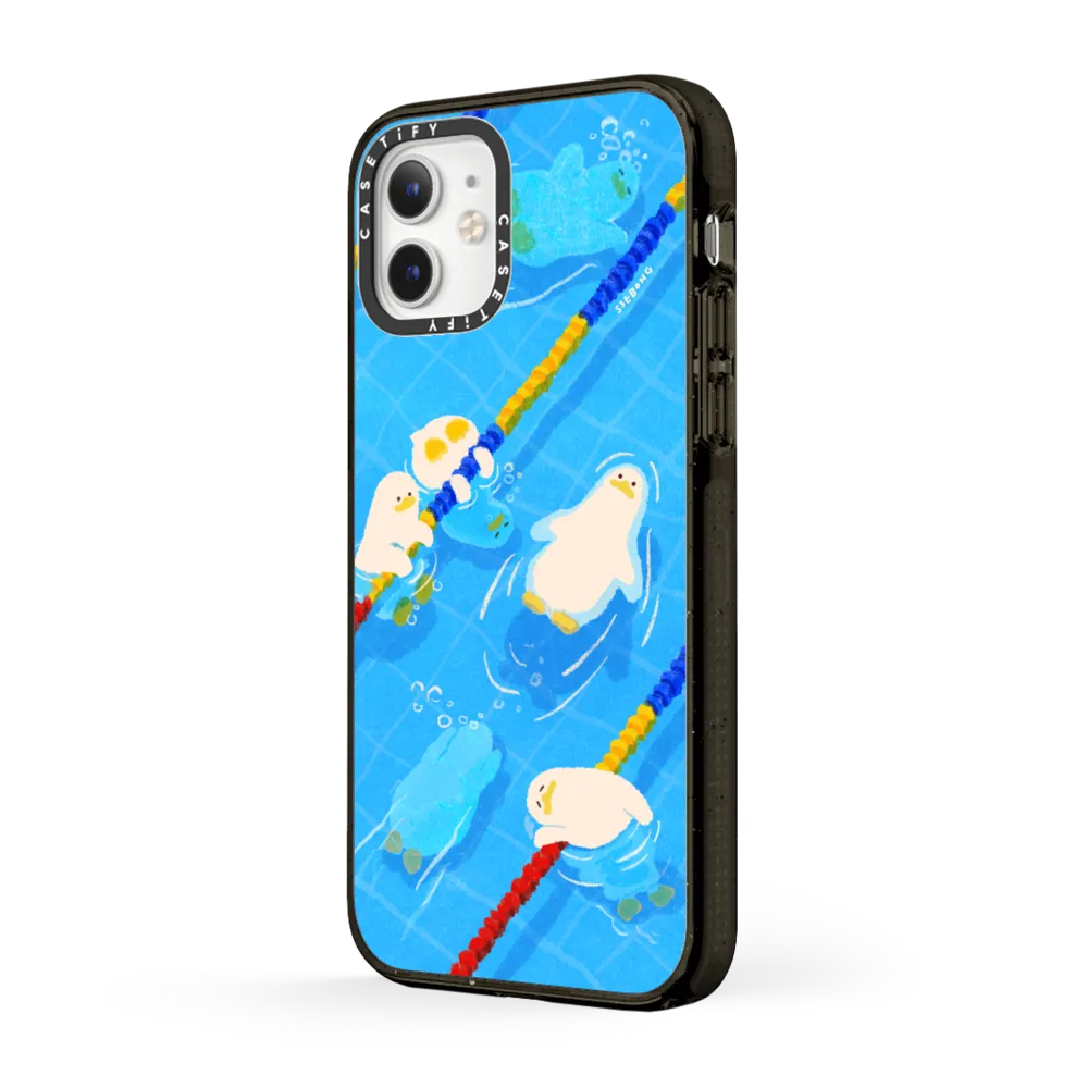 Clear iPhone 12 Case MagSafe Compatible - POOL time