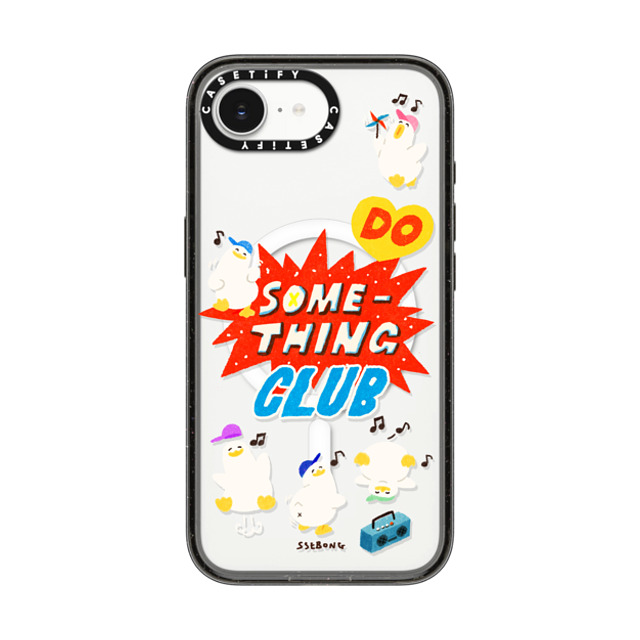 SSEBONG x CASETiFY iPhone 16e Case Animal,Cartoon Black Impact Case MagSafe Compatible Do something club Father's Day SSEBONG x CASETiFY iPhone 16e Case Animal,Cartoon Black Impact Case MagSafe Compatible Do something club Father's Day