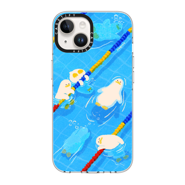 SSEBONG x CASETiFY iPhone 14 Case Clear Clear Case MagSafe Compatible POOL time SSEBONG x CASETiFY iPhone 14 Case Clear Clear Case MagSafe Compatible POOL time
