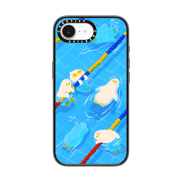 SSEBONG x CASETiFY iPhone 16e Case Animal,Cartoon Black Impact Case MagSafe Compatible POOL time Father's Day SSEBONG x CASETiFY iPhone 16e Case Animal,Cartoon Black Impact Case MagSafe Compatible POOL time Father's Day