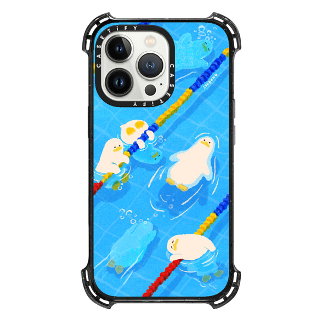 SSEBONG x CASETiFY iPhone 13 Pro Case Triple Black バウンスケース POOL time SSEBONG x CASETiFY iPhone 13 Pro Case Triple Black バウンスケース POOL time