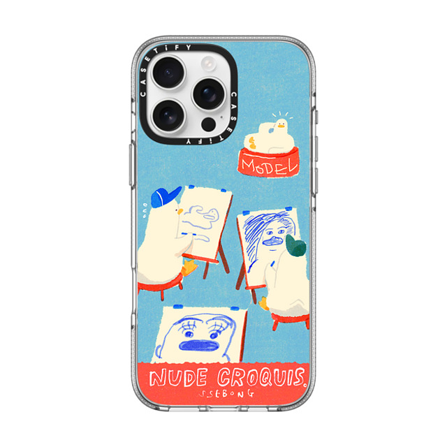 SSEBONG x CASETiFY iPhone 16 Pro Max Case Animal,Cartoon Clear Clear Case MagSafe Compatible NUDE CROQUIS Father's Day SSEBONG x CASETiFY iPhone 16 Pro Max Case Animal,Cartoon Clear Clear Case MagSafe Compatible NUDE CROQUIS Father's Day