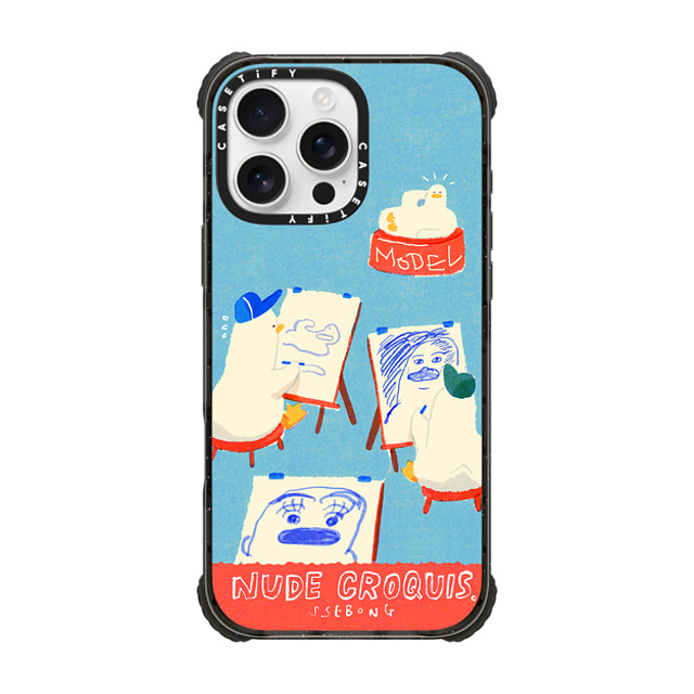 SSEBONG x CASETiFY iPhone 16 Pro Max Case Animal,Cartoon Black ウルトラ インパクトケース MagSafe 対応 NUDE CROQUIS Mother's Day SSEBONG x CASETiFY iPhone 16 Pro Max Case Animal,Cartoon Black ウルトラ インパクトケース MagSafe 対応 NUDE CROQUIS Mother's Day