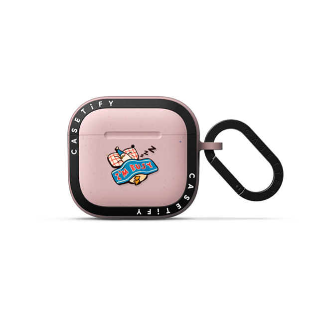 SSEBONG x CASETiFY AirPods 4 プリムローズ ピンク バウンス ケース ZZZ