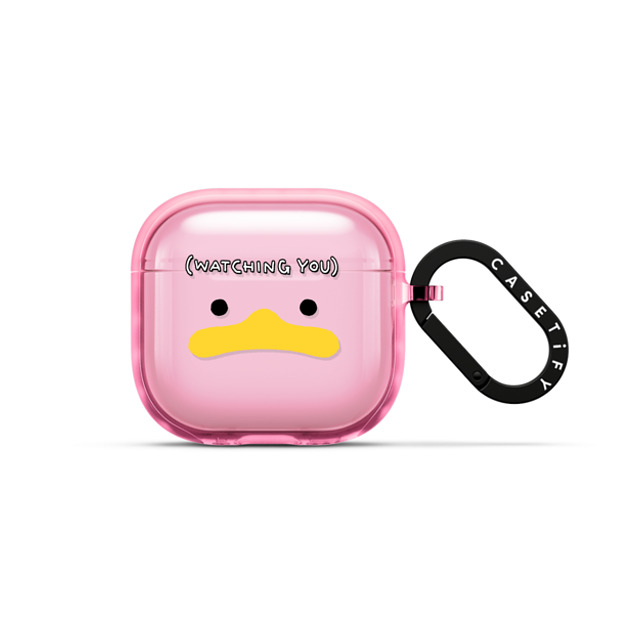 SSEBONG x CASETiFY AirPods 4 Animal,Cartoon Pink Fizz インパクトケース Watching you Back to School SSEBONG x CASETiFY AirPods 4 Animal,Cartoon Pink Fizz インパクトケース Watching you Back to School