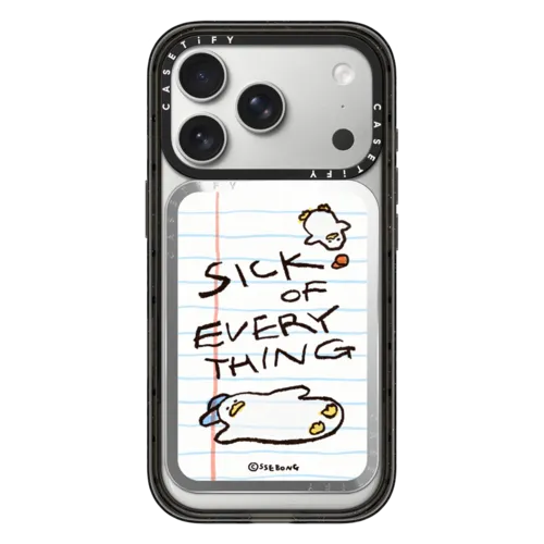 Snappy Cardholder Stand - Doodles On A Notebook