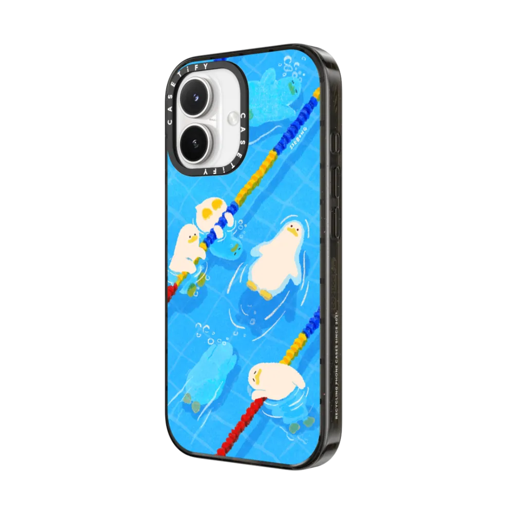 Impact iPhone 17 Case MagSafe Compatible - POOL time
