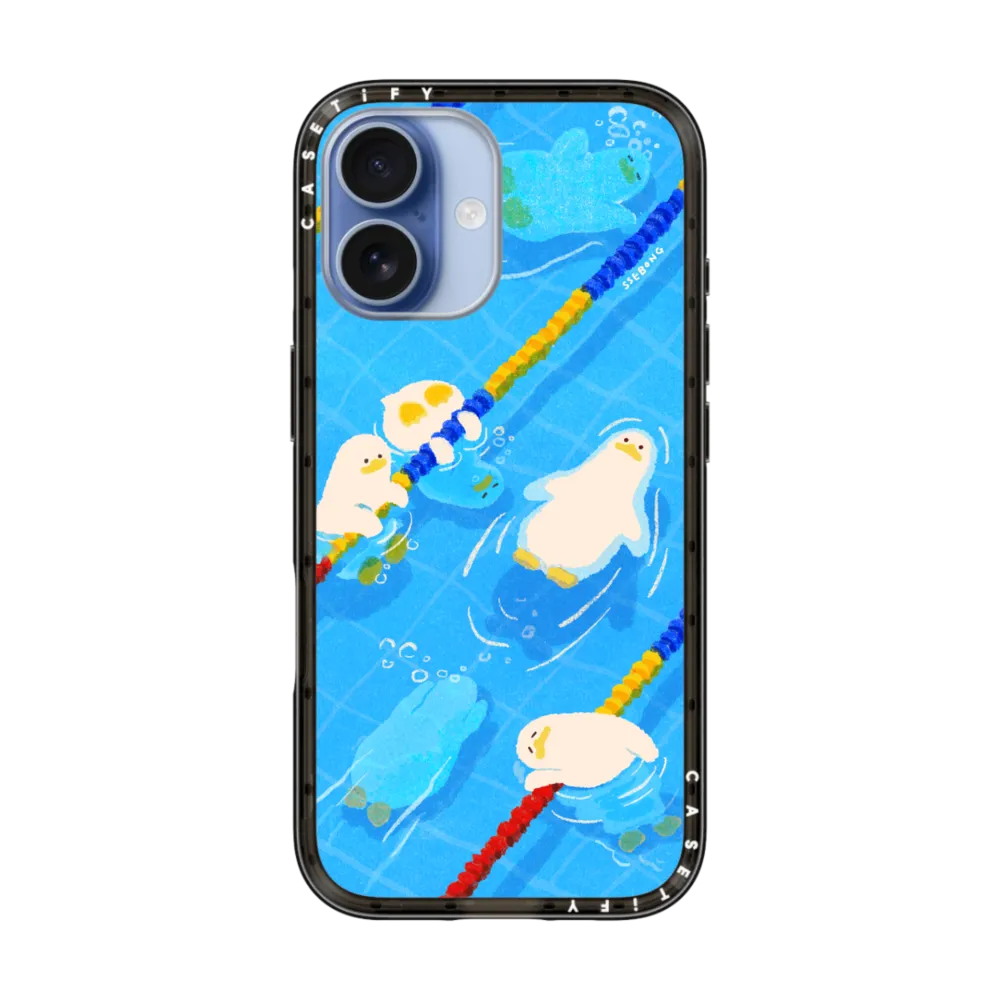 Compact iPhone 17 Case MagSafe Compatible - POOL time