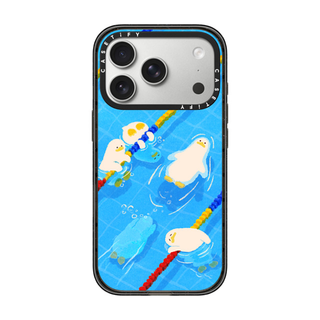SSEBONG x CASETiFY iPhone 17 Pro Case Animal,Cartoon Black インパクトケース POOL time SSEBONG x CASETiFY iPhone 17 Pro Case Animal,Cartoon Black インパクトケース POOL time