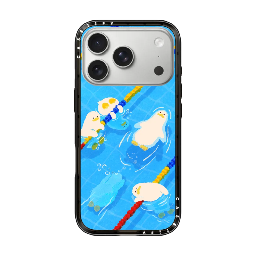 Compact iPhone 17 Pro Case MagSafe Compatible - POOL time