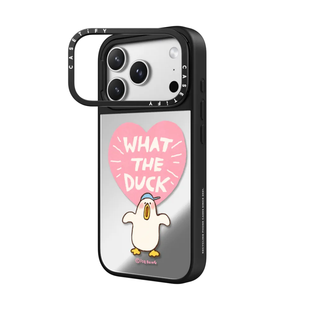 Mirror Ring Stand iPhone 17 Pro Max Case MagSafe Compatible - WTD