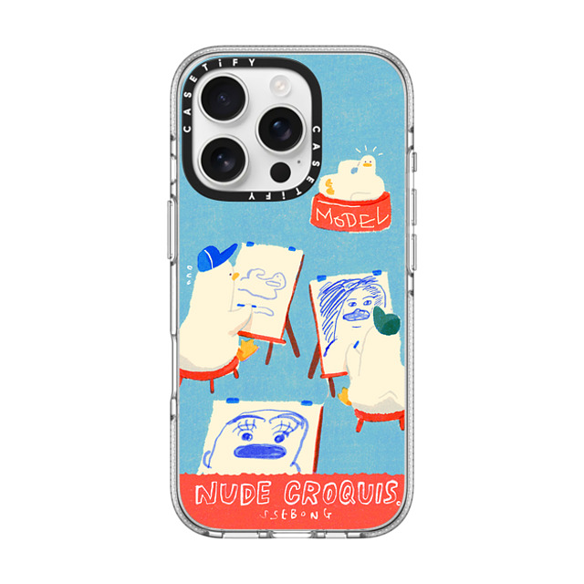 SSEBONG x CASETiFY iPhone 16 Pro Case Animal,Cartoon Clear Clear Case MagSafe Compatible NUDE CROQUIS Mother's Day SSEBONG x CASETiFY iPhone 16 Pro Case Animal,Cartoon Clear Clear Case MagSafe Compatible NUDE CROQUIS Mother's Day