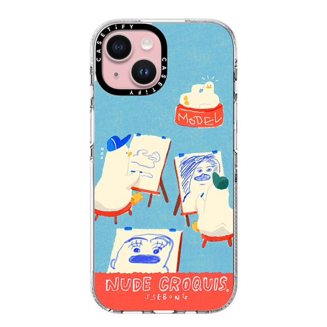 SSEBONG x CASETiFY iPhone 15 Case Animal,Cartoon Clear Clear Case MagSafe Compatible NUDE CROQUIS Mother's Day SSEBONG x CASETiFY iPhone 15 Case Animal,Cartoon Clear Clear Case MagSafe Compatible NUDE CROQUIS Mother's Day