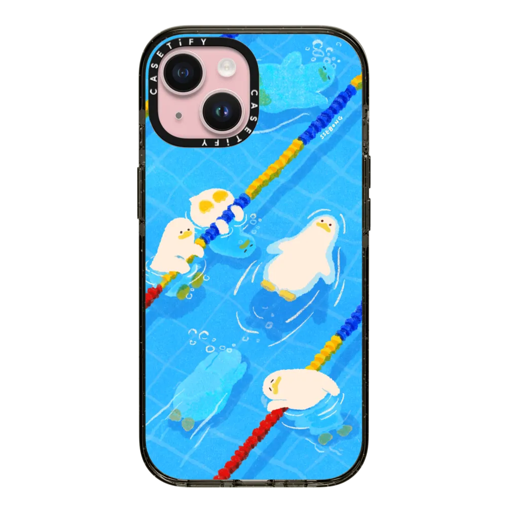 Impact iPhone 15 Case MagSafe Compatible - POOL time