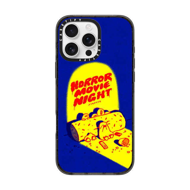 SSEBONG x CASETiFY iPhone 16 Pro Max Case Animal,Cartoon Black Impact Case HORROR MOVIE NIGHT Back to School SSEBONG x CASETiFY iPhone 16 Pro Max Case Animal,Cartoon Black Impact Case HORROR MOVIE NIGHT Back to School