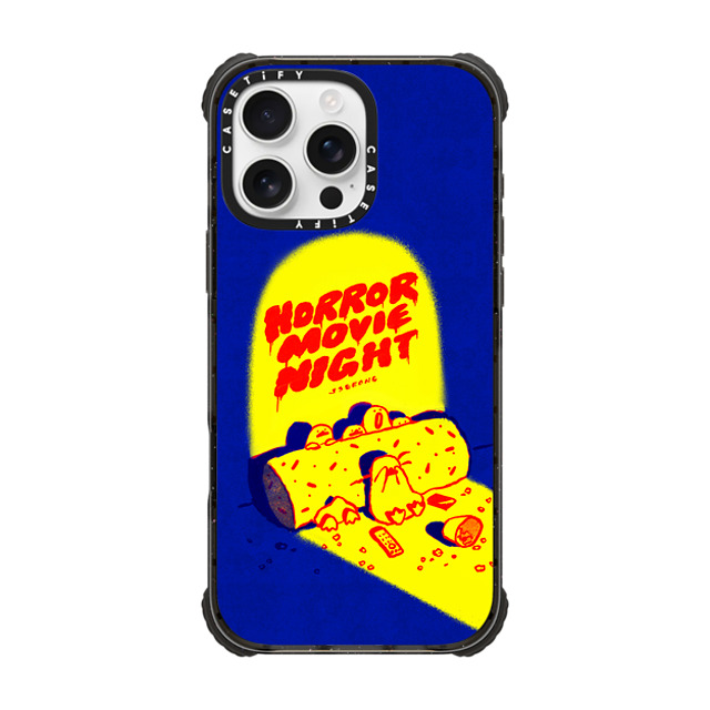 SSEBONG x CASETiFY iPhone 16 Pro Max Case Animal,Cartoon Black ウルトラ インパクトケース MagSafe 対応 HORROR MOVIE NIGHT Back to School SSEBONG x CASETiFY iPhone 16 Pro Max Case Animal,Cartoon Black ウルトラ インパクトケース MagSafe 対応 HORROR MOVIE NIGHT Back to School