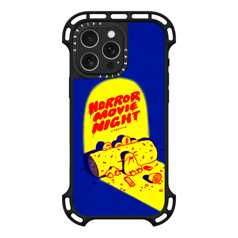 Ultra Bounce iPhone 16 Pro Max Case MagSafe Compatible - HORROR MOVIE NIGHT