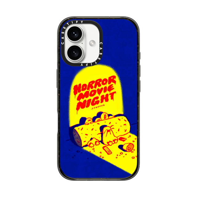 SSEBONG x CASETiFY iPhone 16 Case Animal,Cartoon Black Impact Case HORROR MOVIE NIGHT Back to School SSEBONG x CASETiFY iPhone 16 Case Animal,Cartoon Black Impact Case HORROR MOVIE NIGHT Back to School