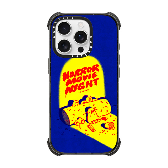 SSEBONG x CASETiFY iPhone 16 Pro Case Animal,Cartoon Black ウルトラ インパクトケース MagSafe 対応 HORROR MOVIE NIGHT Back to School SSEBONG x CASETiFY iPhone 16 Pro Case Animal,Cartoon Black ウルトラ インパクトケース MagSafe 対応 HORROR MOVIE NIGHT Back to School