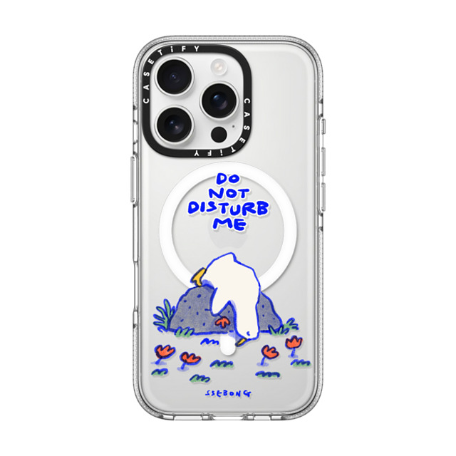 SSEBONG x CASETiFY iPhone 16 Pro ケース Floral,Animal クリア クリア ケース MagSafe対応 Do not disturb me Back to School SSEBONG x CASETiFY iPhone 16 Pro ケース Floral,Animal クリア クリア ケース MagSafe対応 Do not disturb me Back to School