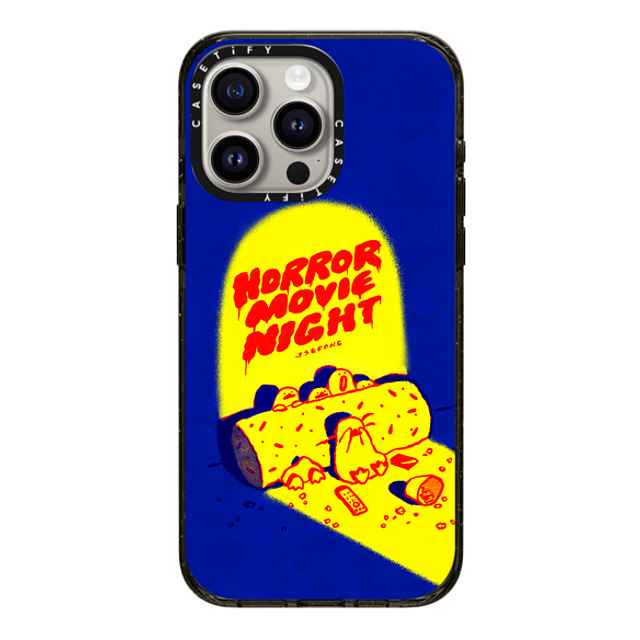 SSEBONG x CASETiFY iPhone 15 Pro Max Case Animal,Cartoon Black Impact Case MagSafe Compatible HORROR MOVIE NIGHT Back to School SSEBONG x CASETiFY iPhone 15 Pro Max Case Animal,Cartoon Black Impact Case MagSafe Compatible HORROR MOVIE NIGHT Back to School