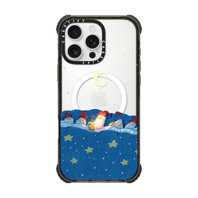 SSEBONG x CASETiFY iPhone 16 Pro Max Case Black ウルトラ インパクトケース MagSafe 対応 LATE NIGHT SSEBONG x CASETiFY iPhone 16 Pro Max Case Black ウルトラ インパクトケース MagSafe 対応 LATE NIGHT