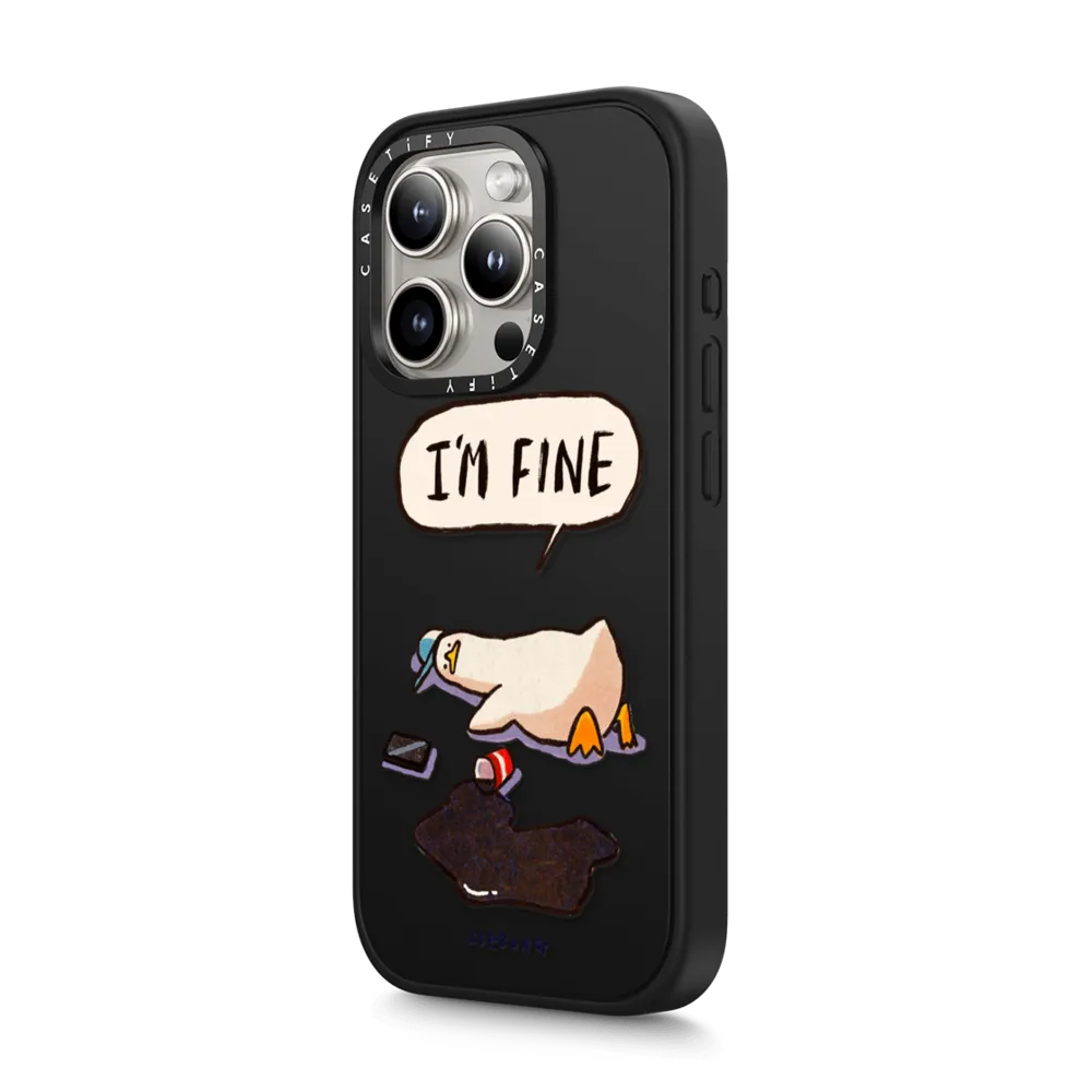 Impact iPhone 15 Pro Max Case - I'm fine