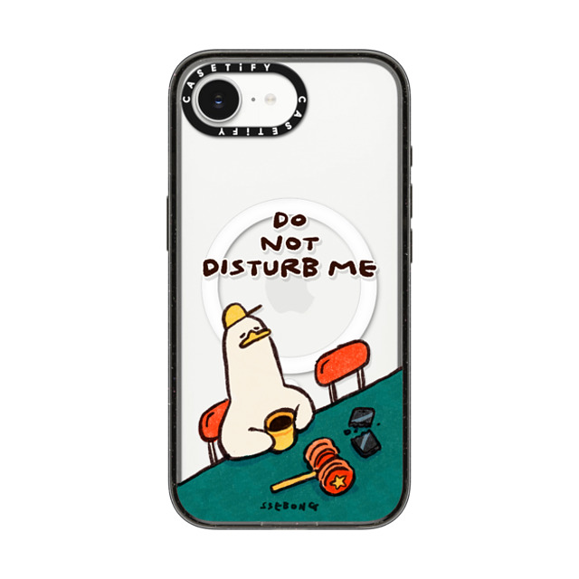 SSEBONG x CASETiFY iPhone 16e Case Animal,Cartoon Black Impact Case MagSafe Compatible Tea time Back to School SSEBONG x CASETiFY iPhone 16e Case Animal,Cartoon Black Impact Case MagSafe Compatible Tea time Back to School