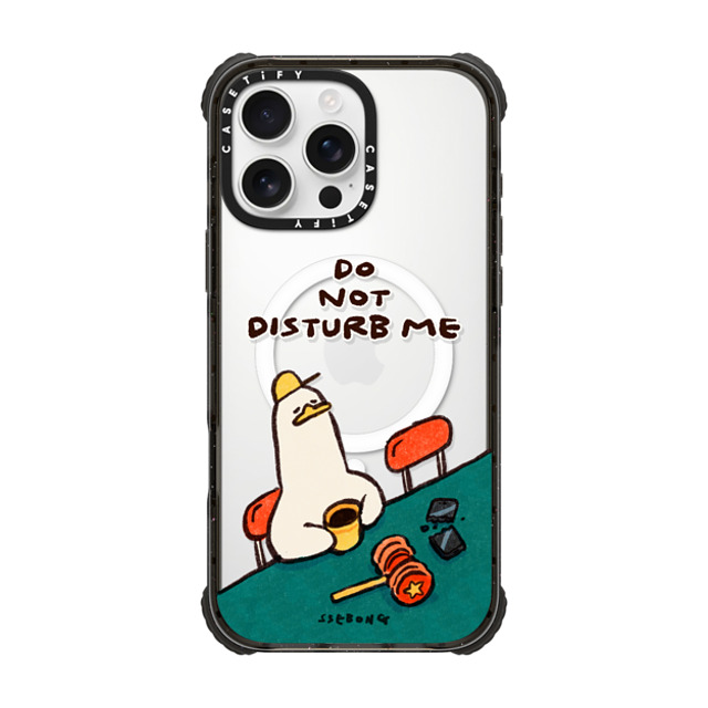 SSEBONG x CASETiFY iPhone 16 Pro Max Case Black ウルトラ インパクトケース MagSafe 対応 Tea time SSEBONG x CASETiFY iPhone 16 Pro Max Case Black ウルトラ インパクトケース MagSafe 対応 Tea time