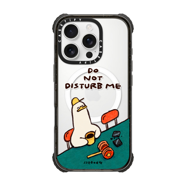 SSEBONG x CASETiFY iPhone 16 Pro Case Black ウルトラ インパクトケース MagSafe 対応 Tea time SSEBONG x CASETiFY iPhone 16 Pro Case Black ウルトラ インパクトケース MagSafe 対応 Tea time
