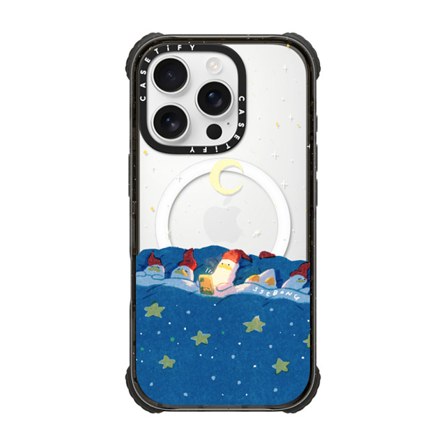 SSEBONG x CASETiFY iPhone 16 Pro Case Animal,Cartoon Black ウルトラ インパクトケース MagSafe 対応 LATE NIGHT Father's Day SSEBONG x CASETiFY iPhone 16 Pro Case Animal,Cartoon Black ウルトラ インパクトケース MagSafe 対応 LATE NIGHT Father's Day