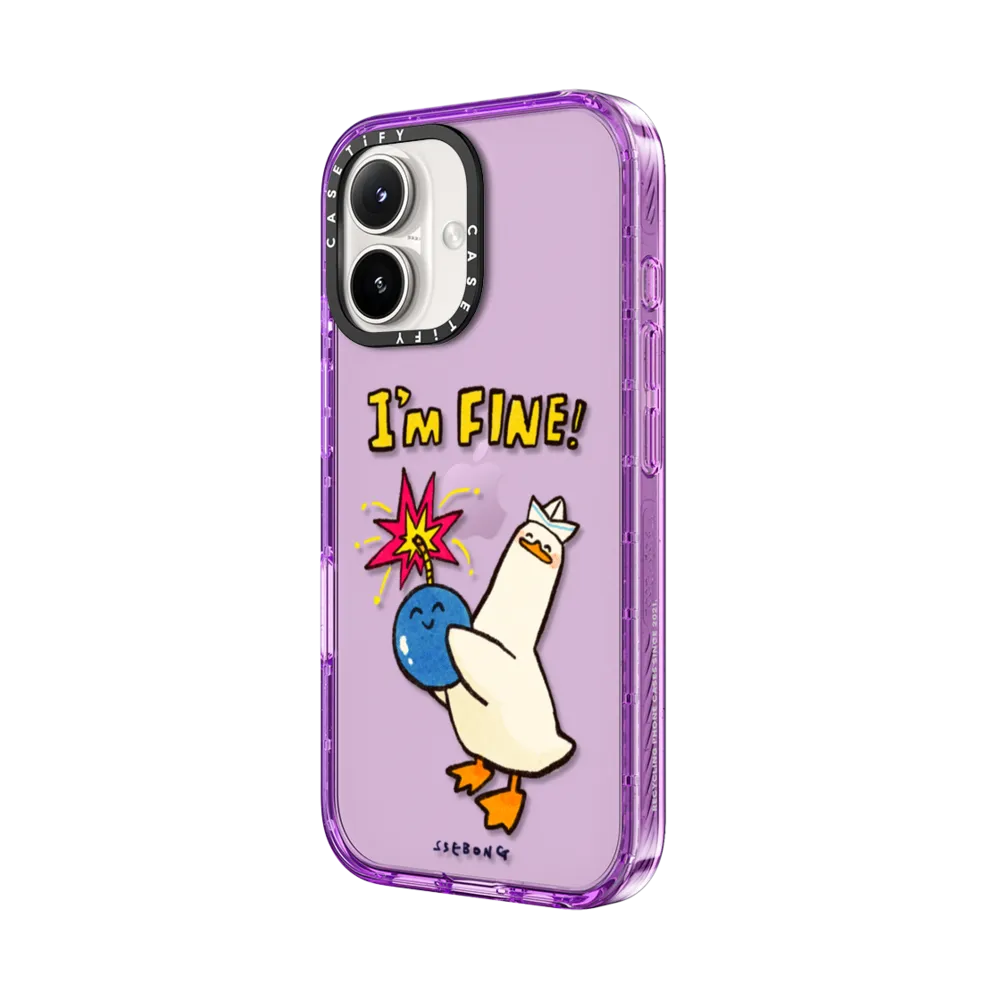 Impact iPhone 16 Case - I'm fine thank you and you?