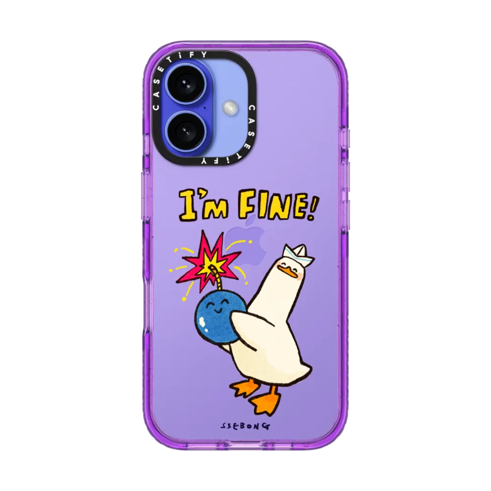 Impact iPhone 16 Case - I'm fine thank you and you?