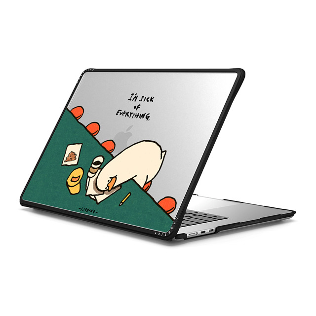 SSEBONG x CASETiFY MacBook Air 15-inch (M2 - M4) Animal,Cartoon Black インパクト ケース I'm sick of everything Mother's Day SSEBONG x CASETiFY MacBook Air 15-inch (M2 - M4) Animal,Cartoon Black インパクト ケース I'm sick of everything Mother's Day