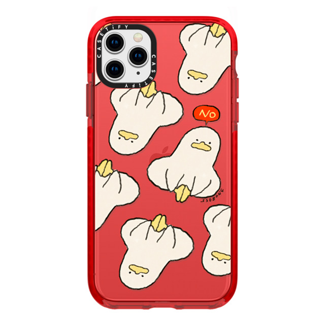 SSEBONG x CASETiFY iPhone 11 Pro Max Case Animal,Cartoon レッド インパクトケース NO Mother's Day SSEBONG x CASETiFY iPhone 11 Pro Max Case Animal,Cartoon レッド インパクトケース NO Mother's Day