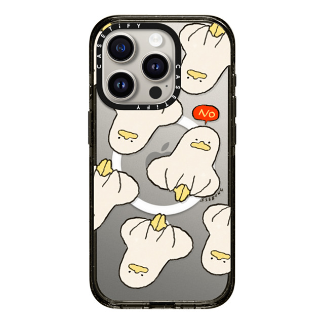 SSEBONG x CASETiFY iPhone 15 Pro Case Animal,Cartoon Black Impact Case MagSafe Compatible NO Mother's Day SSEBONG x CASETiFY iPhone 15 Pro Case Animal,Cartoon Black Impact Case MagSafe Compatible NO Mother's Day