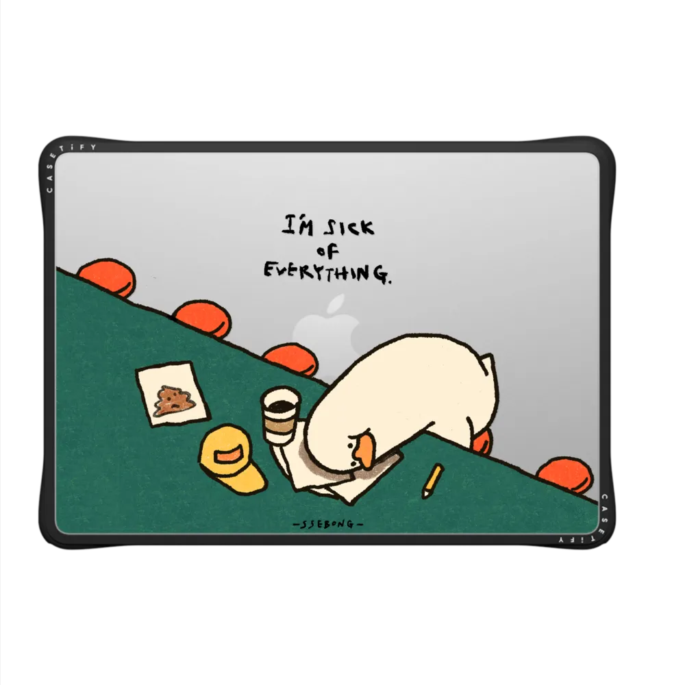 Impact MacBook Air 13-inch (M2 - M4) Case - I'm sick of everything