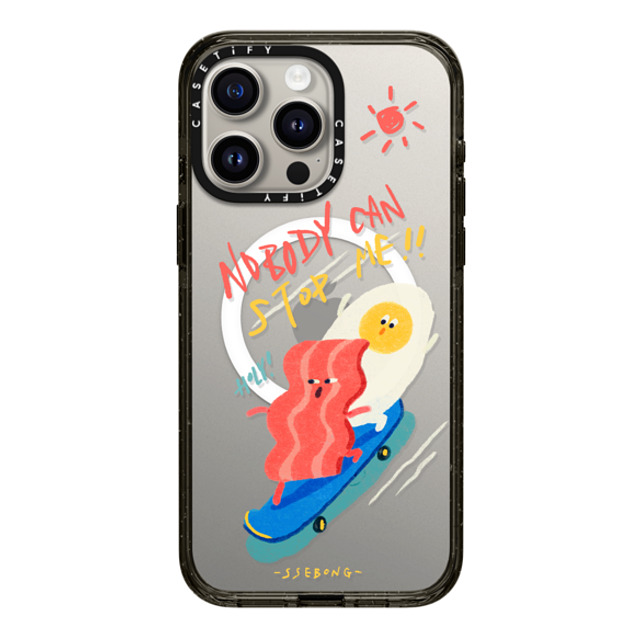 SSEBONG x CASETiFY iPhone 15 Pro Max Case Animal,Cartoon Black Impact Case MagSafe Compatible Nobody can stop me!! Back to School SSEBONG x CASETiFY iPhone 15 Pro Max Case Animal,Cartoon Black Impact Case MagSafe Compatible Nobody can stop me!! Back to School