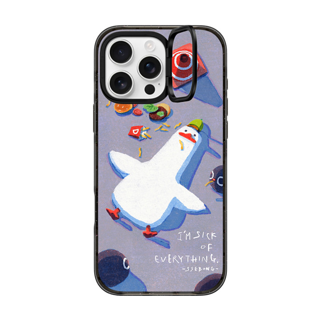 SSEBONG x CASETiFY iPhone 16 Pro Max Case Animal,Cartoon Black インパクトリングスタンドケース MagSafe対応 Crime scene Mother's Day SSEBONG x CASETiFY iPhone 16 Pro Max Case Animal,Cartoon Black インパクトリングスタンドケース MagSafe対応 Crime scene Mother's Day