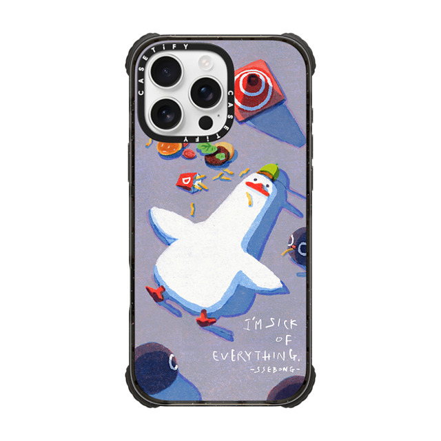 SSEBONG x CASETiFY iPhone 16 Pro Max ケース Animal,Cartoon ブラック ウルトラ インパクトケース MagSafe 対応 Crime scene Father's Day SSEBONG x CASETiFY iPhone 16 Pro Max ケース Animal,Cartoon ブラック ウルトラ インパクトケース MagSafe 対応 Crime scene Father's Day