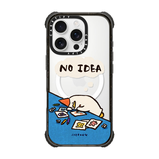 SSEBONG x CASETiFY iPhone 16 Pro ケース Animal,Cartoon ブラック ウルトラ インパクトケース MagSafe 対応 No idea Father's Day SSEBONG x CASETiFY iPhone 16 Pro ケース Animal,Cartoon ブラック ウルトラ インパクトケース MagSafe 対応 No idea Father's Day